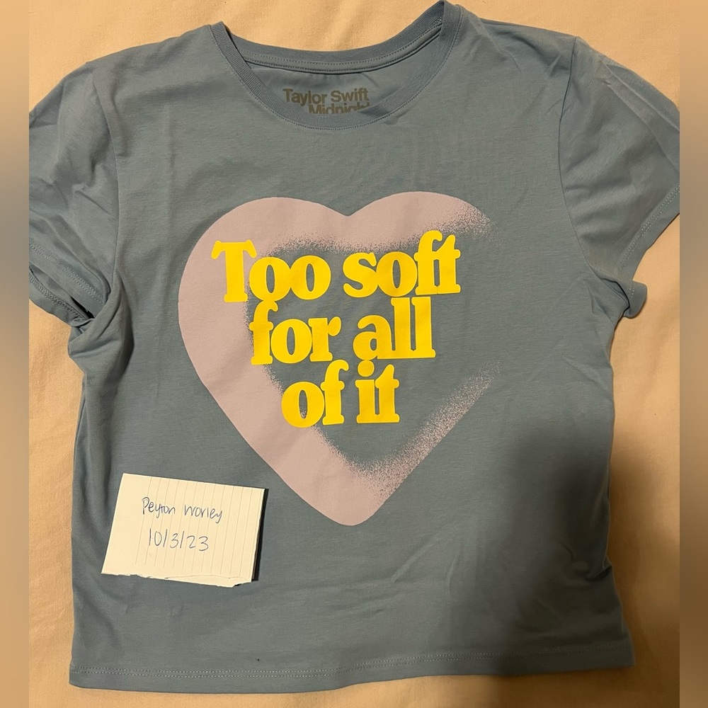 Too Soft For All Of It baby tee